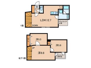 LiveFlat戸越の物件間取画像